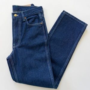 B Sides Louis High Slim Jeans in Indigo, Size 26